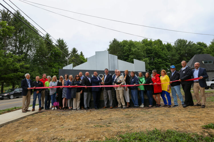 New City Entrance Sign Is Dedicated | News, Sports, Jobs - Post Journal